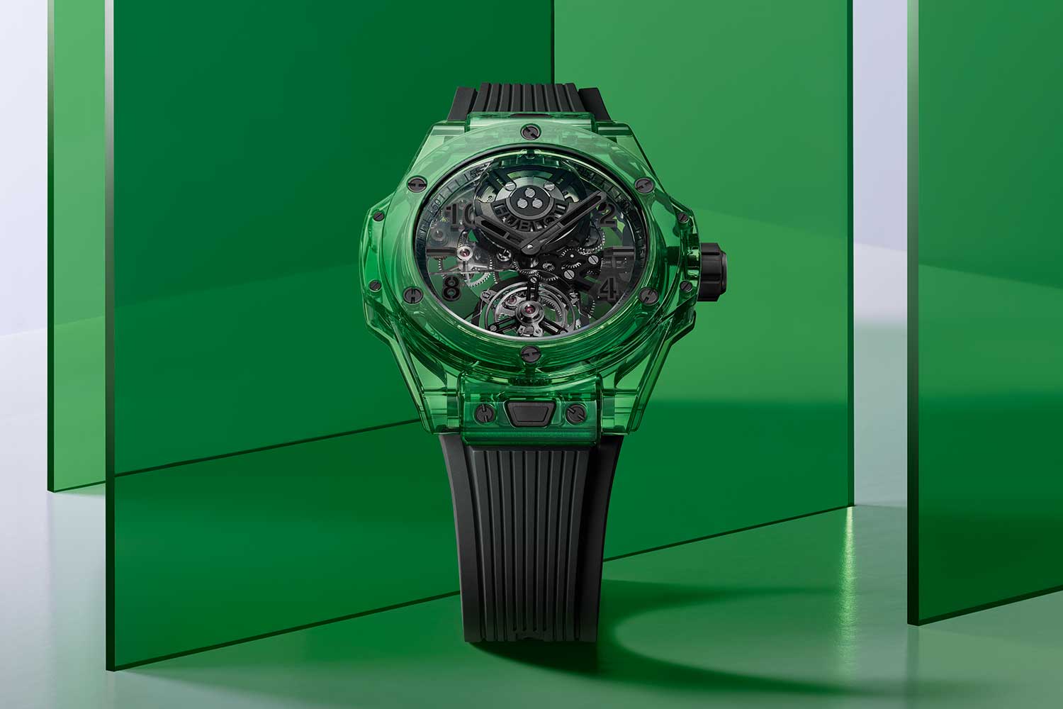 Hublot Big Bang Tourbillon Automatic Green Saxem