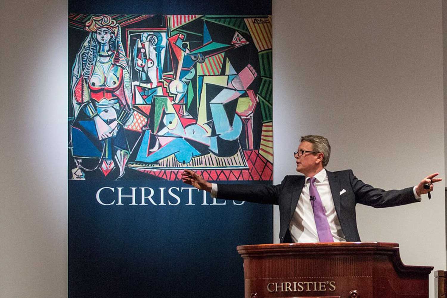 In 2015 Christie’s broke the world record when it sold Pablo Picasso’s Women of Algiers in New York for $179 million (Image: GettyImages)