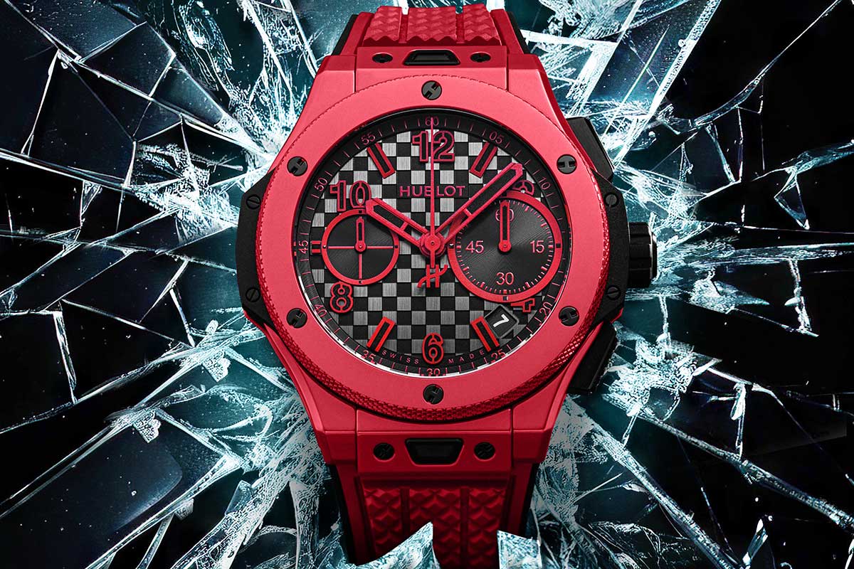 Hublot Big Bang 20th Anniversary Red Magic (Photography: Sidney Teo; Art Direction: Clementinus Liem, ©Revolution)