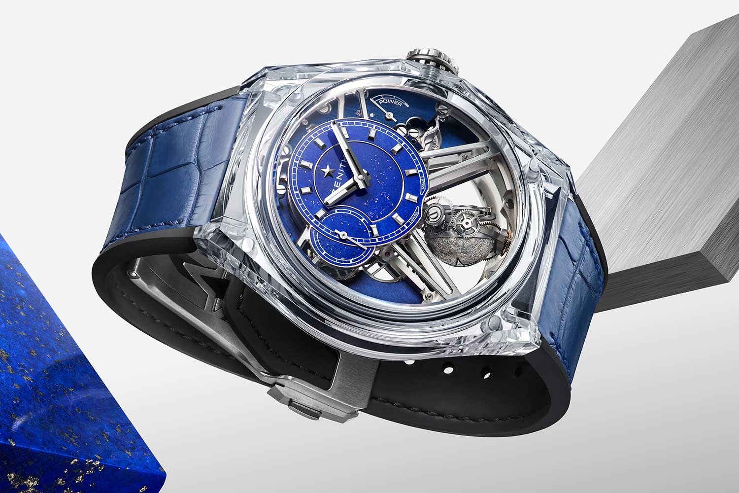 Zenith Defy Zero G Sapphire in Transparent Sapphire