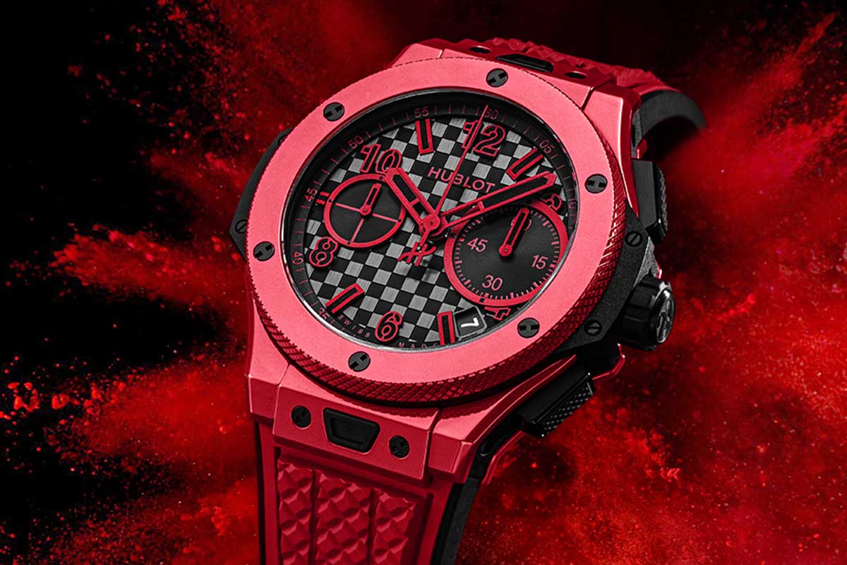 Hublot Big Bang 20th Anniversary Red Magic (Photography: Sidney Teo; Art Direction: Clementinus Liem, ©Revolution)