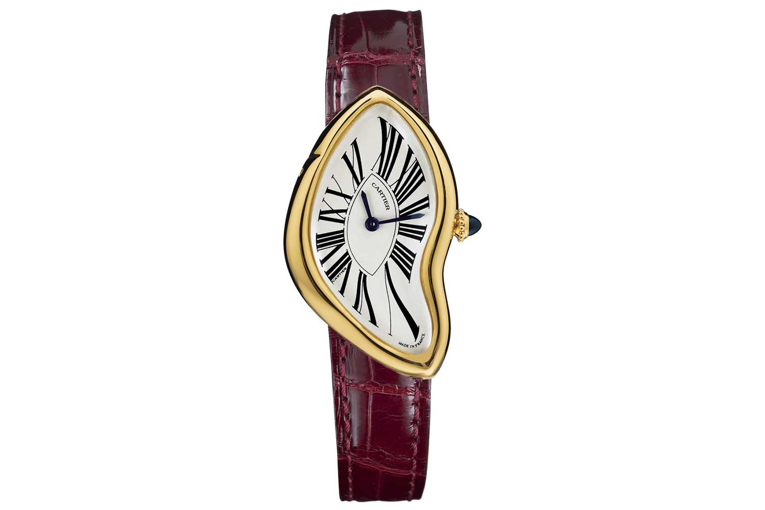 A 2005 example in yellow gold without "Paris" at six. (Image: Cartier)