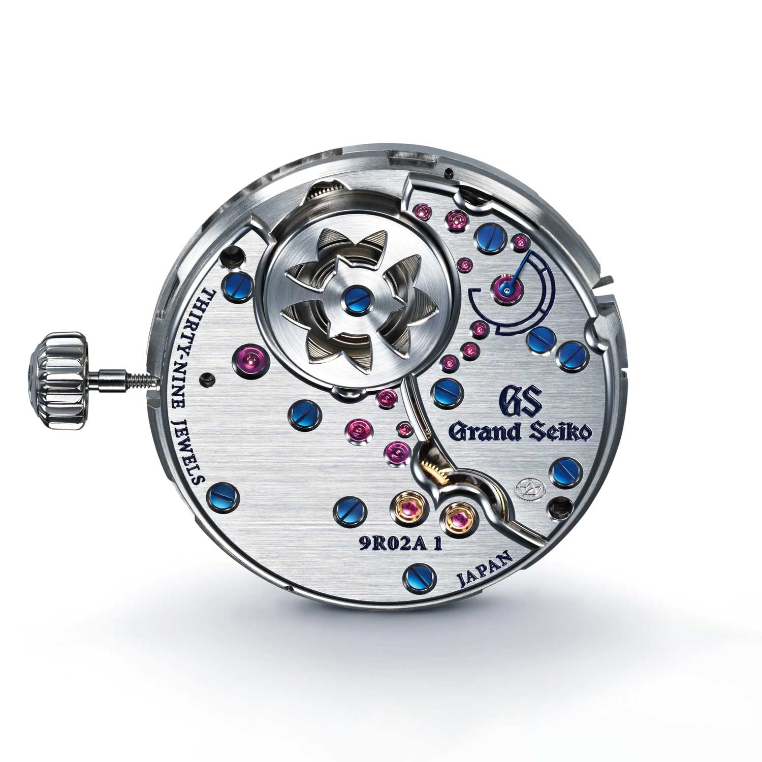 Manual 3.5-Day Spring Drive Caliber 9R02 powering the 2019 Grand Seiko 20th Anniversary Of Spring Drive, in platinum - limited to 30 pieces - ref. SBGZ001 (Image: Grand Seiko)