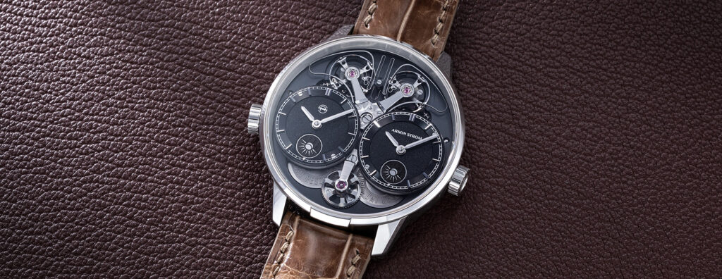 A Closer Look: Armin Strom Dual Time GMT Resonance Manufacture Black Edition