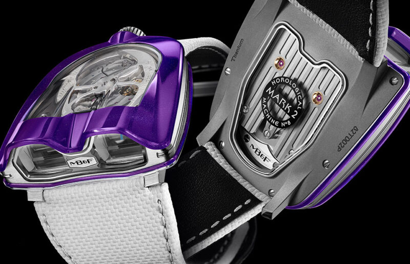 MB&F Drives Deep Into Supercar Territory With New HM8 Mark 2 In Purple
