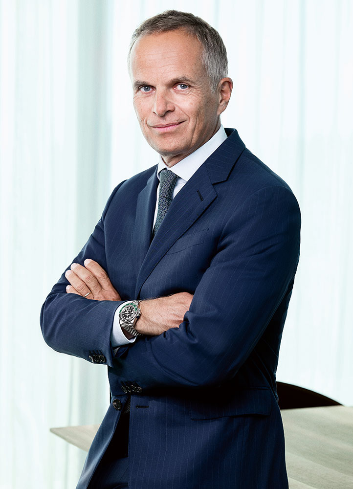 Jean-Frédéric Dufour, current Rolex CEO