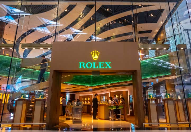 Hong Kong Airport Rolex
