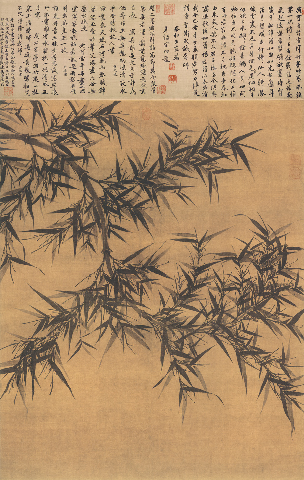 Bamboo in Ink by Wen Tong (1018–1079), credit China Online Museum